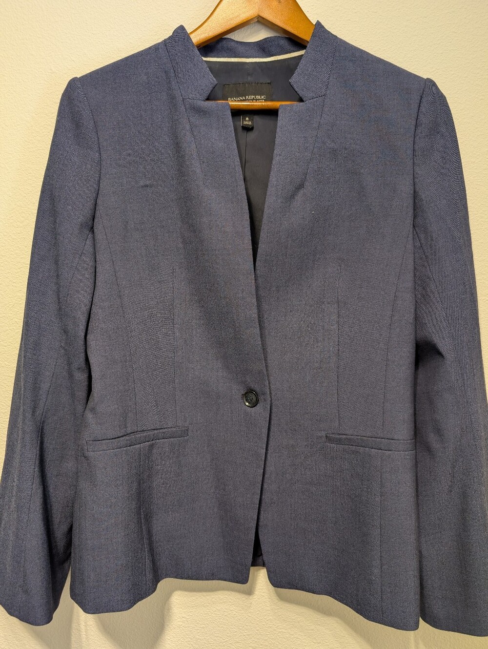 Banana Republic Navy Single-Button Women's Blazer